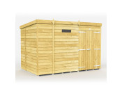 9ft x 6ft Pent Security Shed