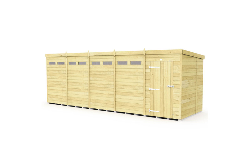 20ft x 7ft Pent Security Shed 20ft x 7ft Pent Security Shed