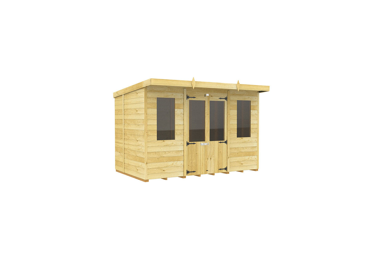 10ft x 7ft Pent Summer House
