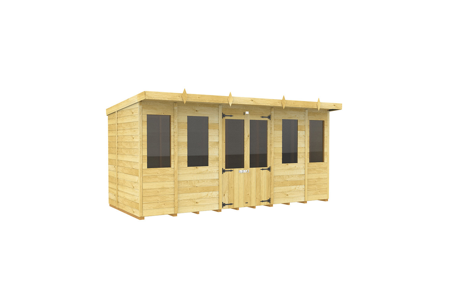 14ft x 5ft Pent Summer House