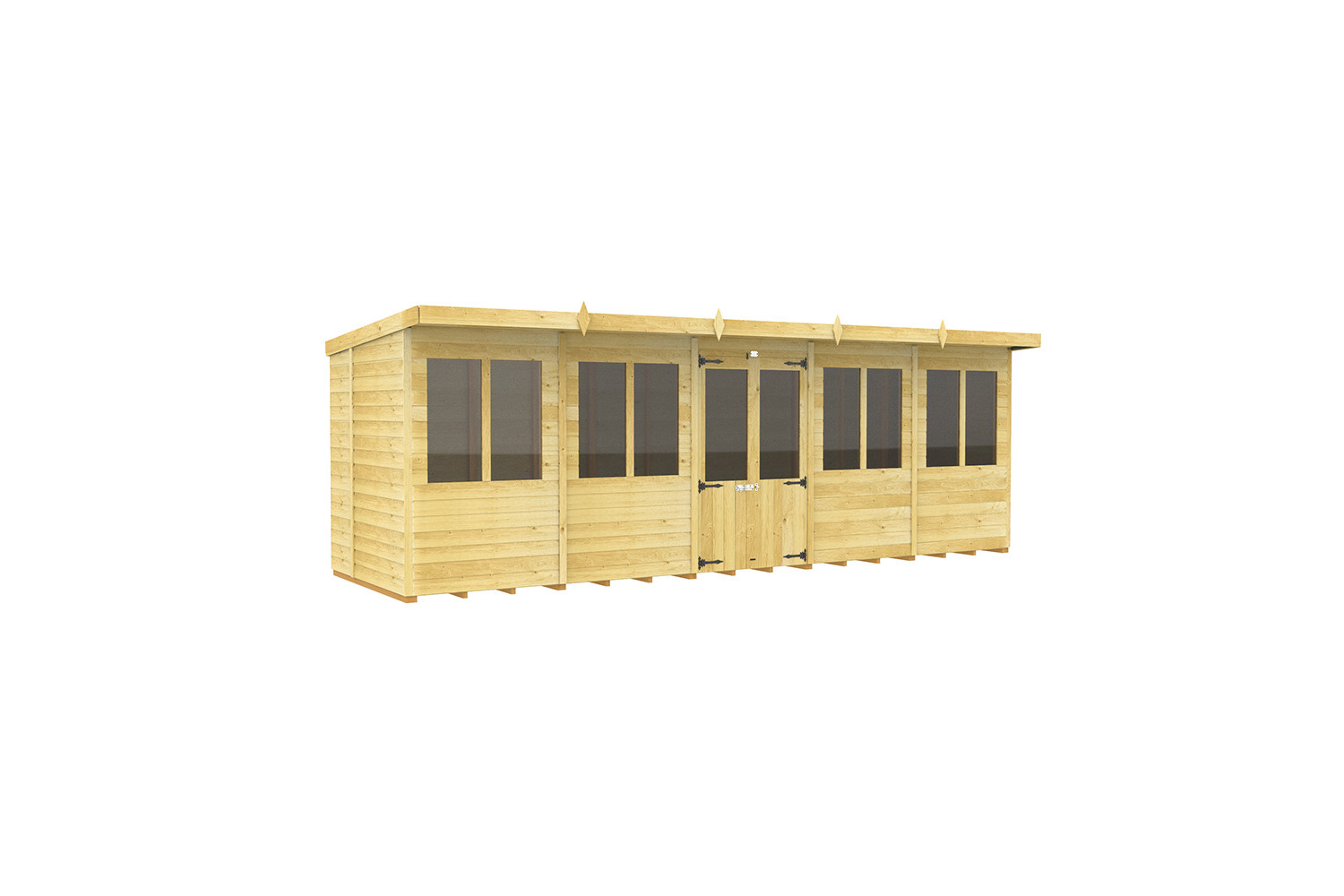 20ft x 7ft Pent Summer House