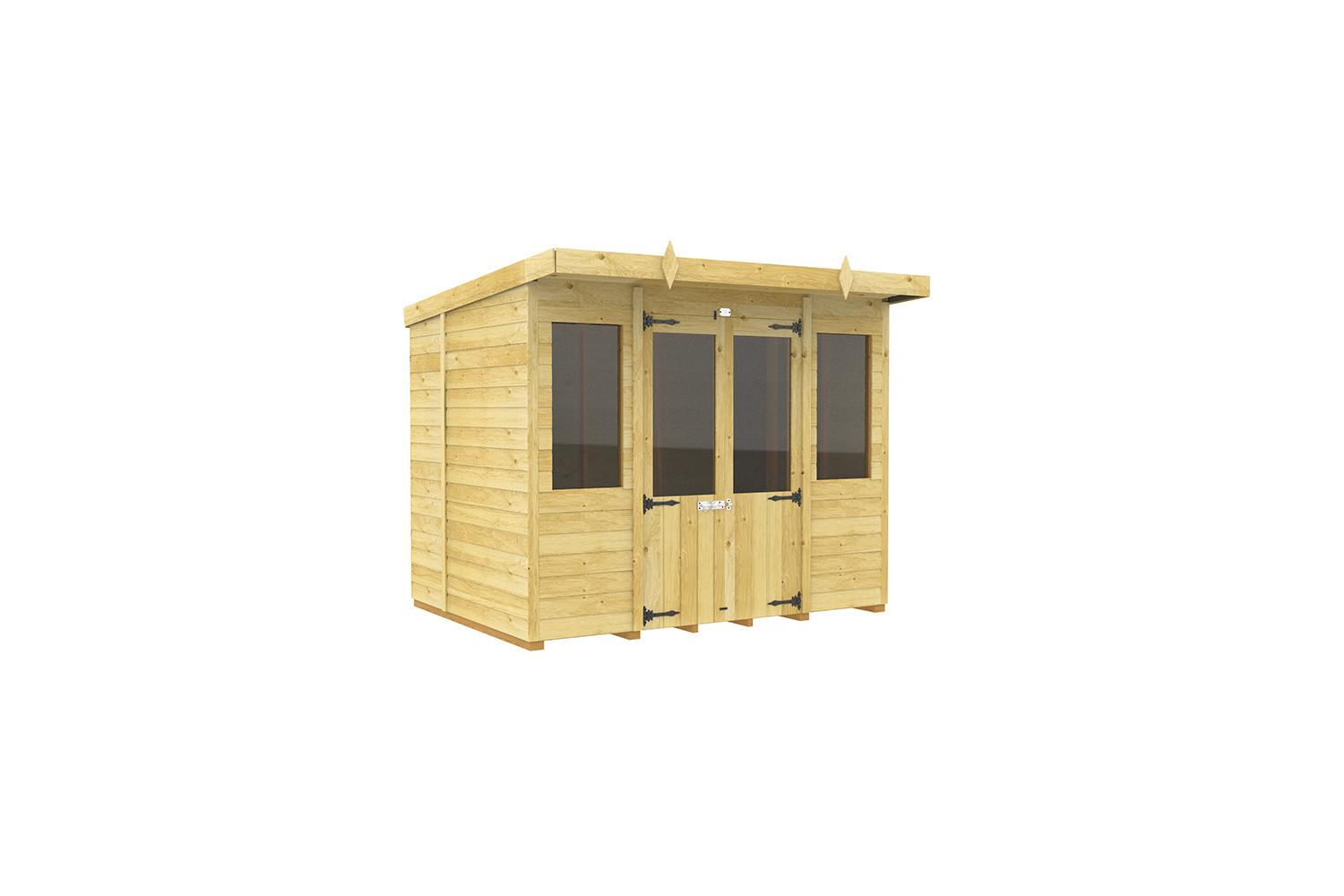 8ft x 8ft Pent Summer House