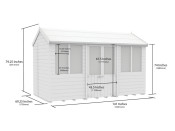 6ft x 12ft Apex Summer House