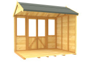 6ft x 8ft Apex Summer House