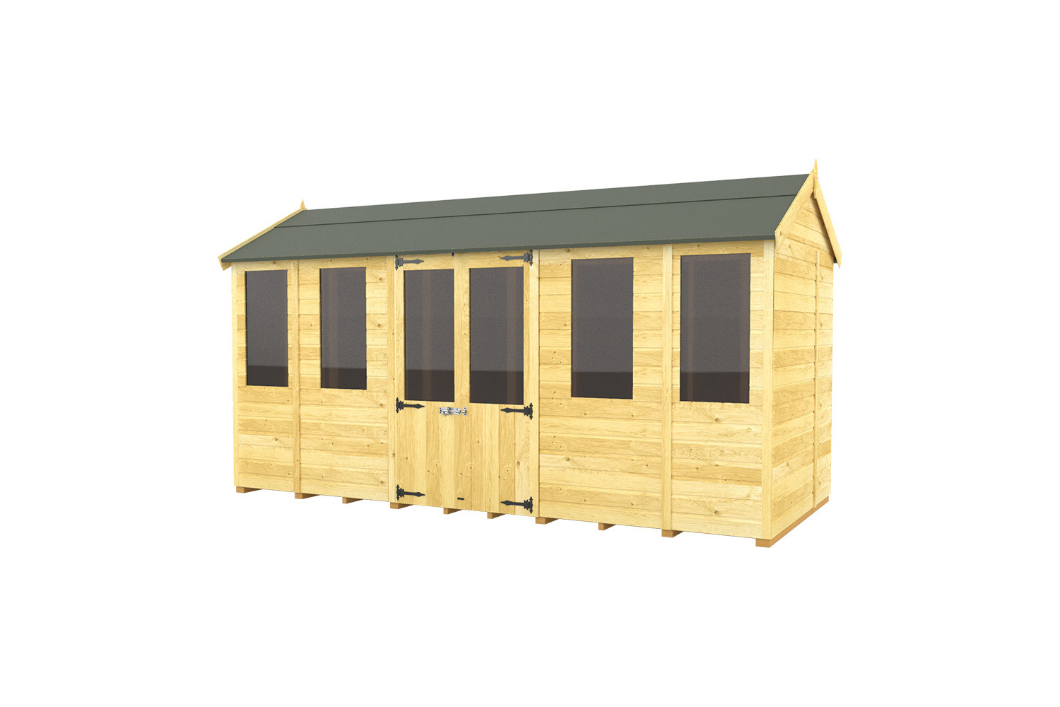 7ft x 14ft Apex Summer House