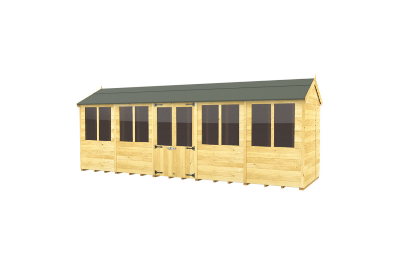 7ft x 20ft Apex Summer House
