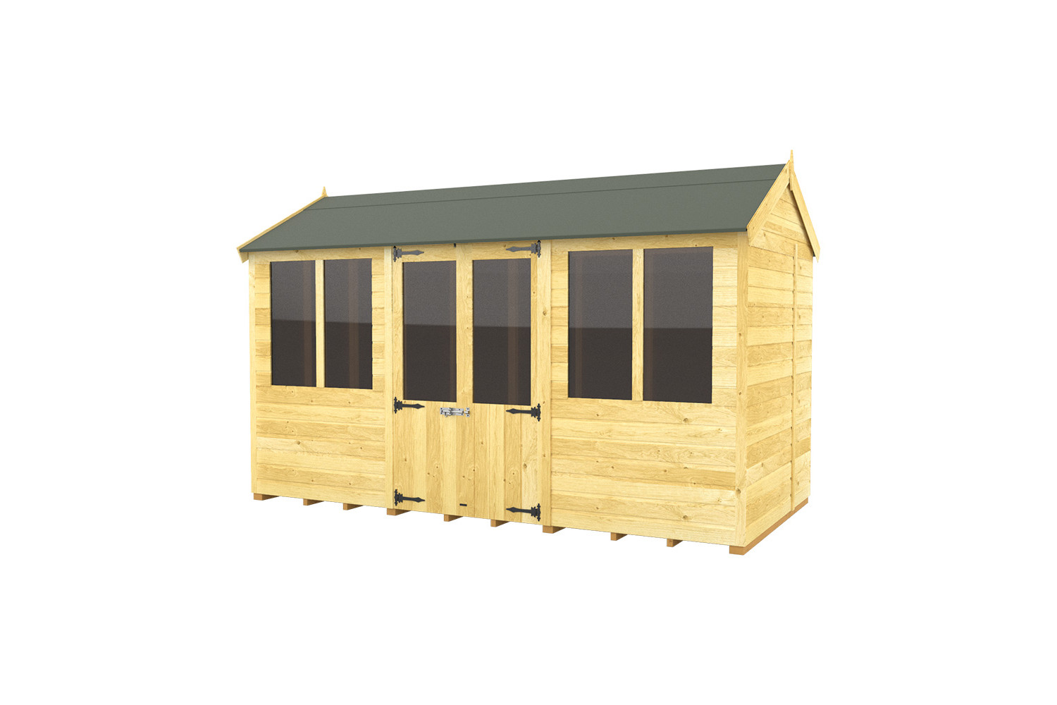 8ft x 12ft Apex Summer House