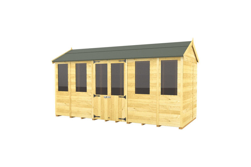 8ft x 14ft Apex Summer House