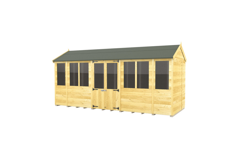 8ft x 16ft Apex Summer House