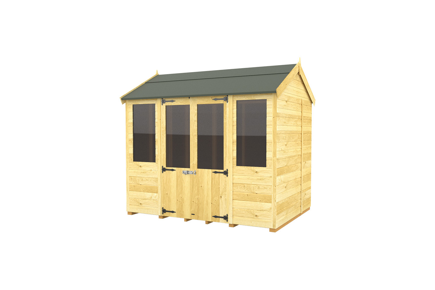 8ft x 8ft Apex Summer House