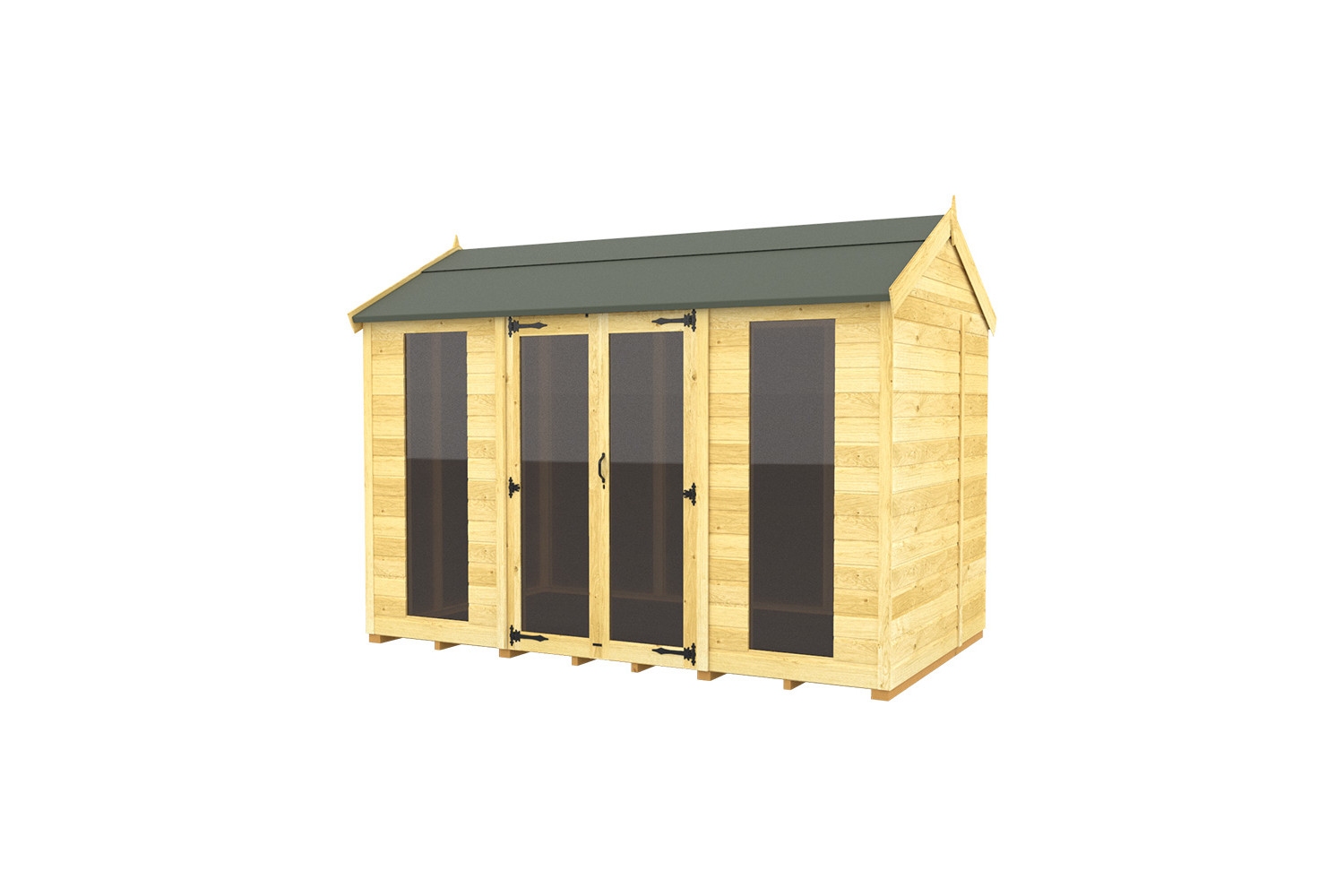 7ft x 10ft Apex Summer House (Full Height Window)