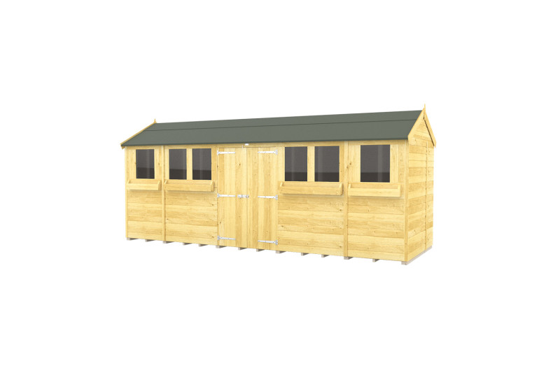 5ft x 18ft Apex Summer Shed 5ft x 18ft Apex Summer Shed