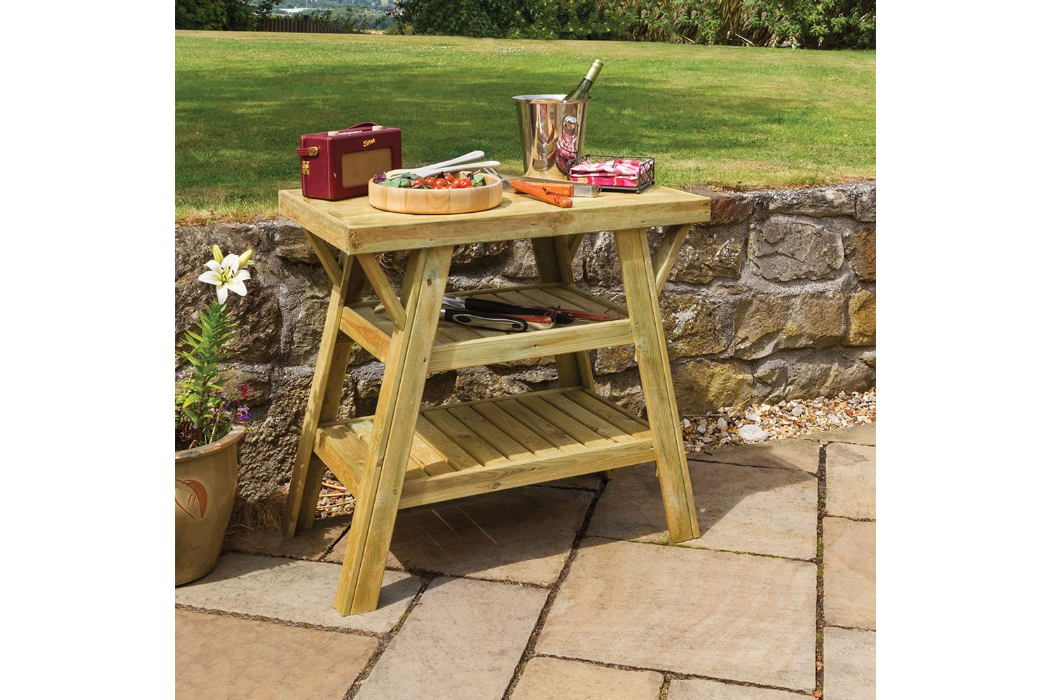 BBQ Side Table