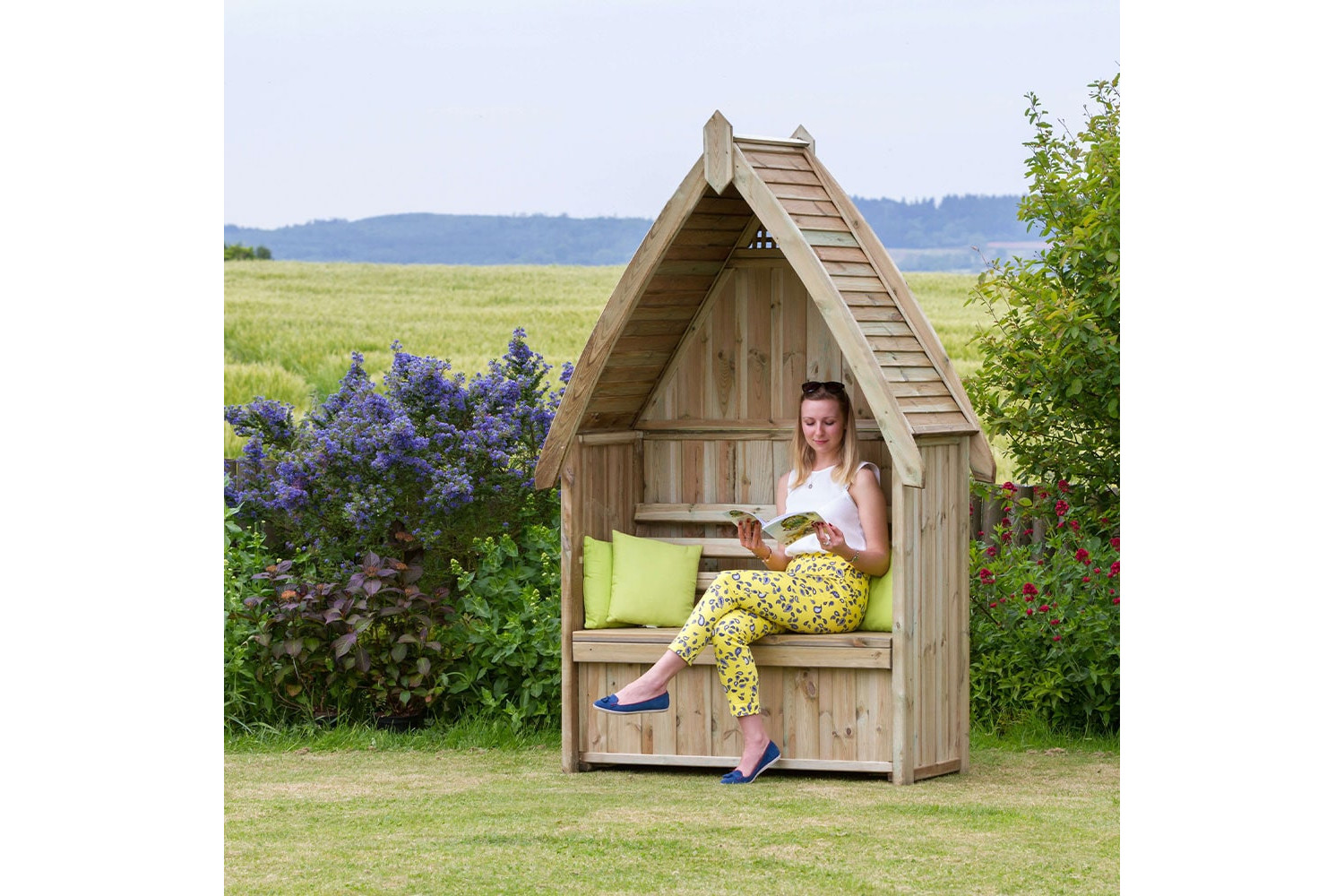 Cheltenham Arbour with Storage Box