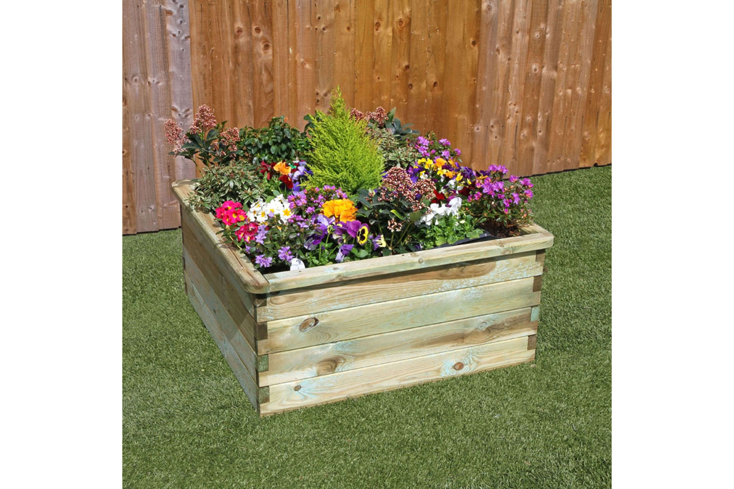 Sleeper Raised Bed 0.90 x 0.90 x 0.45